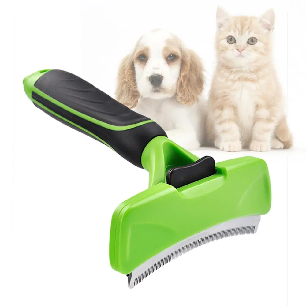 

Pet Dog Cat Hair Removal Brush Comb Pet Grooming Tools Hair Shedding Trimmer Comb for Cats Dogs Pet Trimmer Combs Detachable