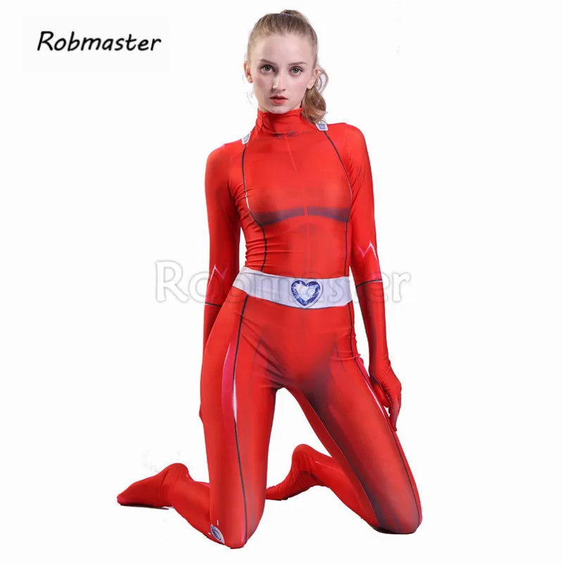 Женский костюм для косплея Spanex Zentai Clover Ewing Samantha Simpson Комбинезоны| |