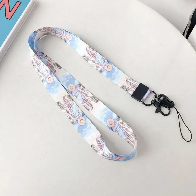 Висит веревка на шею шнур для мобильного телефона ремни Камера USB держатель для ID Pass карты владелец значка ключей китайский стиль шнурки