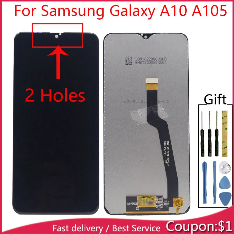 

For Samsung Galaxy A10 A105 A105F SM-A105F / SM-M105F M10 M105 M105F LCD Display With Touch Panel Digitizer Screen Assembly