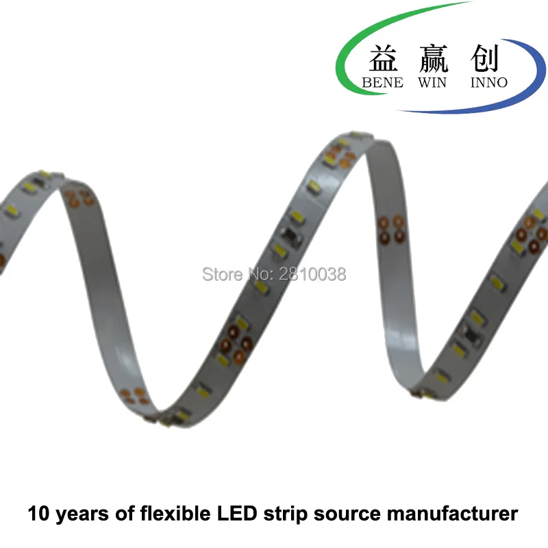 #Best 100M Lot None waterproof 140leds M led strip lights CRI 90+ 10mm wide 3014 led strip DC24V 14.4W M led light strip for home