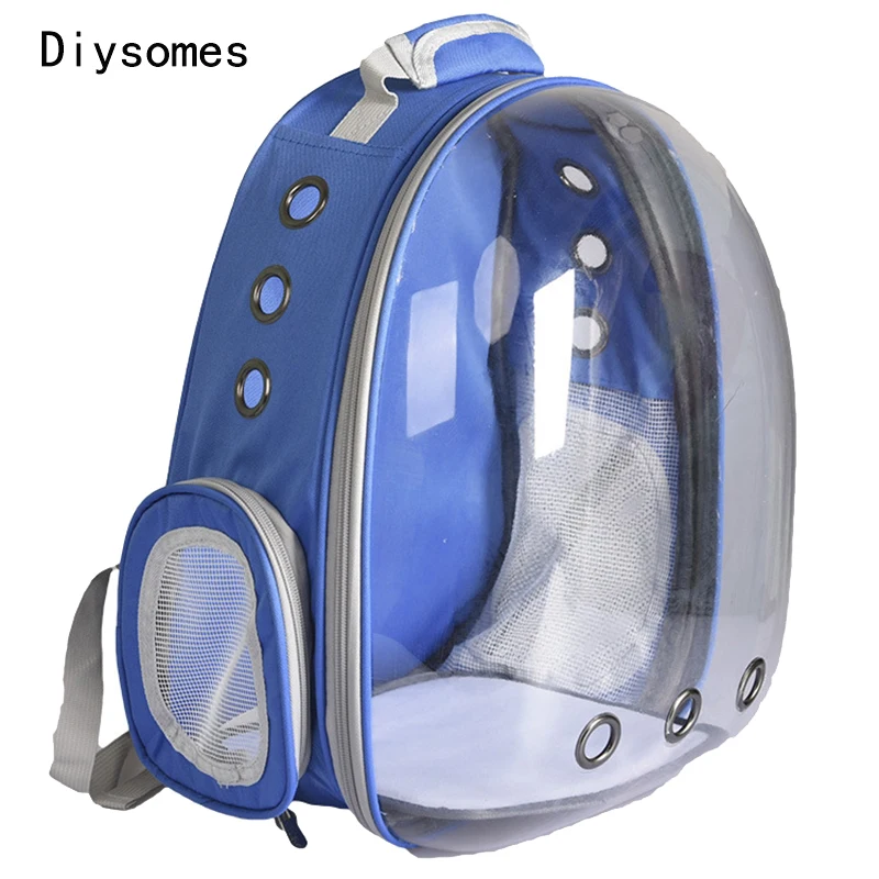 Сумка для кошек diysoms переносная сумка домашних животных прозрачный рюкзак собак