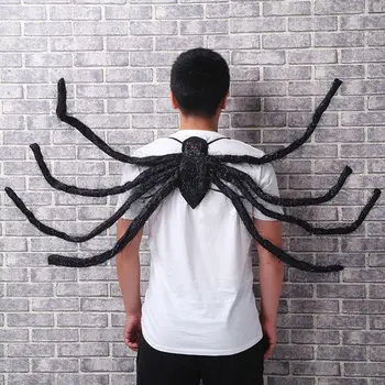 

115/150cm Creative Spider Strap Halloween Party Cosplay Props Decorative Wings 11UA