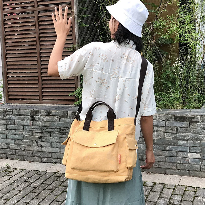 

Color Origional Canvas Handbag Women's Cross-body Literature And Art Casual Small Cloth Bag Korean-style Hipster One-Shoulder Sm