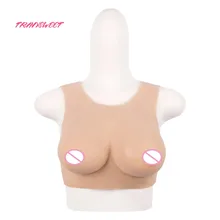 TRANSWEET C/D/F Cup Artificial Silicone Breast Forms Fake Boobs False Breasts Prosthesis For Crossdresser Transgender Shemale цена TRANSWEET C/D/F Cup Artificial Silicone Breast Forms Fake Boobs False Breasts Prosthesis For Crossdresser Transgender Shemale цены онлайн