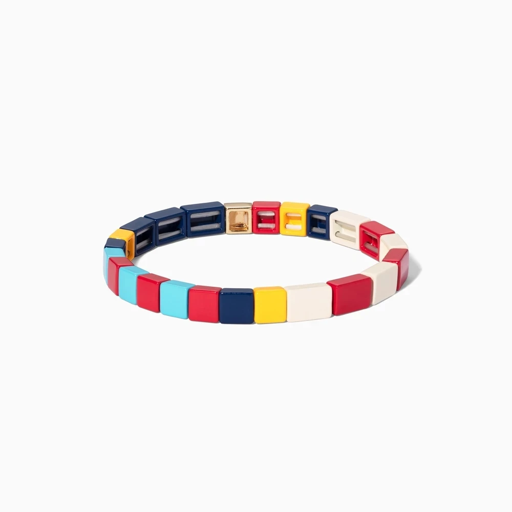 bracelet Vsco девушка большой Эмалевый браслет стрейч мужские аксессуары, браслеты бразильский mujer pulseras de acero inoxidable para mujer - Окраска металла: bracelet