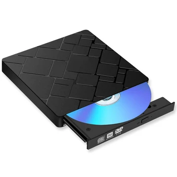 

Reader Type C Desktop Laptop Optical Computer Player External CD Drive USB 3.0 Rewriter DVD Burner Portable Ultra Thin