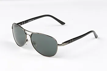 Конвей бренд солнцезащитные очки-авиаторы круглый стержень для Для женщин Для мужчин ретро круглые солнцезащитные очки легкие очки для водителей, металлический сплав, сером и коричневом цвете - Цвет линз: Gunmetal-Gray