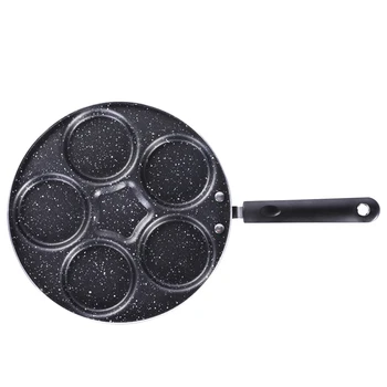 

Steak Burger Eggs Ham 5 Holes Breakfast Maker Aluminium Alloy Non Stick Home Omelet Pan Multifunctional Kitchen Supplies Cooking