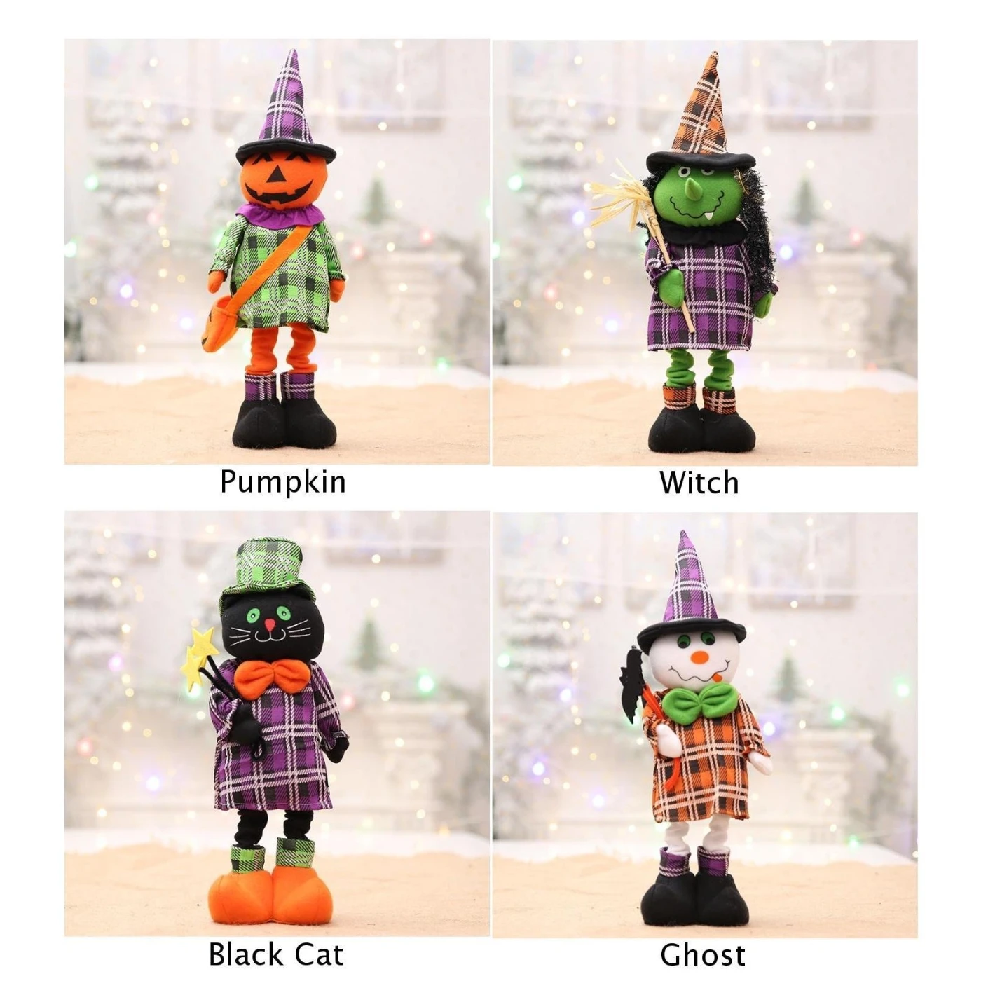 Halloween Doll Witch Gift Decorations Adult Home Birthday Party Supply Decor h1