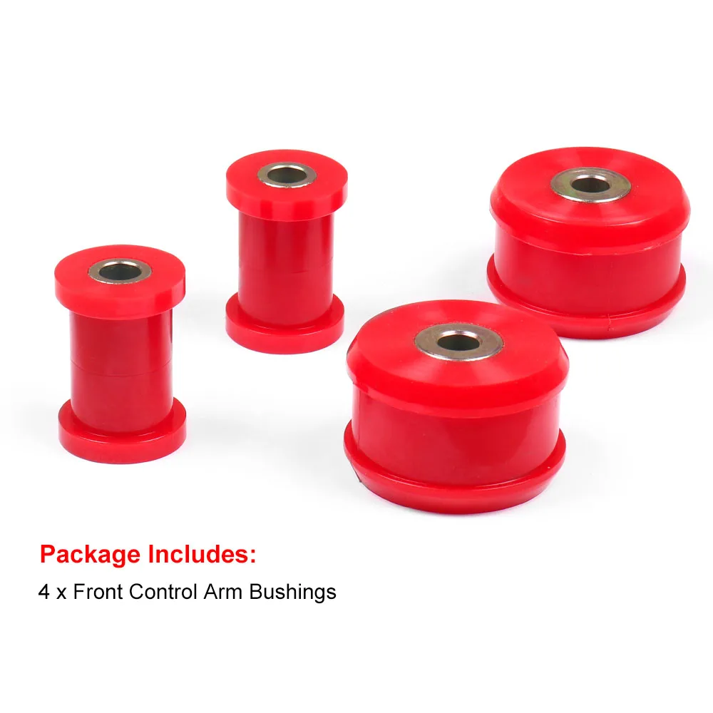 Control Arm Bushings Kit Car Front Control Arm Bushings Kit 22-202 for VW Beetle MK4 Golf/Jetta MK2 MK3 MK4 1985-2006 Polyurethane Car Accessories