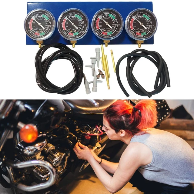 Motorrad 4-Zylinder Vergaser Synchron isierer Werkzeug für Motorrad Vakuum  Balancer Vergaser Sync Messgerät für Motorrad Zubehör - AliExpress