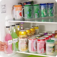 4 delik bira içecek Soda içecek Can buzdolabı içme şişesi tutucu soğutma mutfak saklama kutusu dört çantası organizatör depolama
