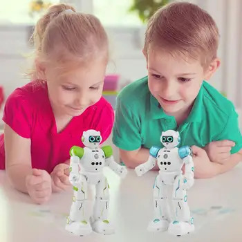 

Intelligent Robot Dance Action Touch Function Gesture Remote Control Child Toys One-click Demonstration Volume Control