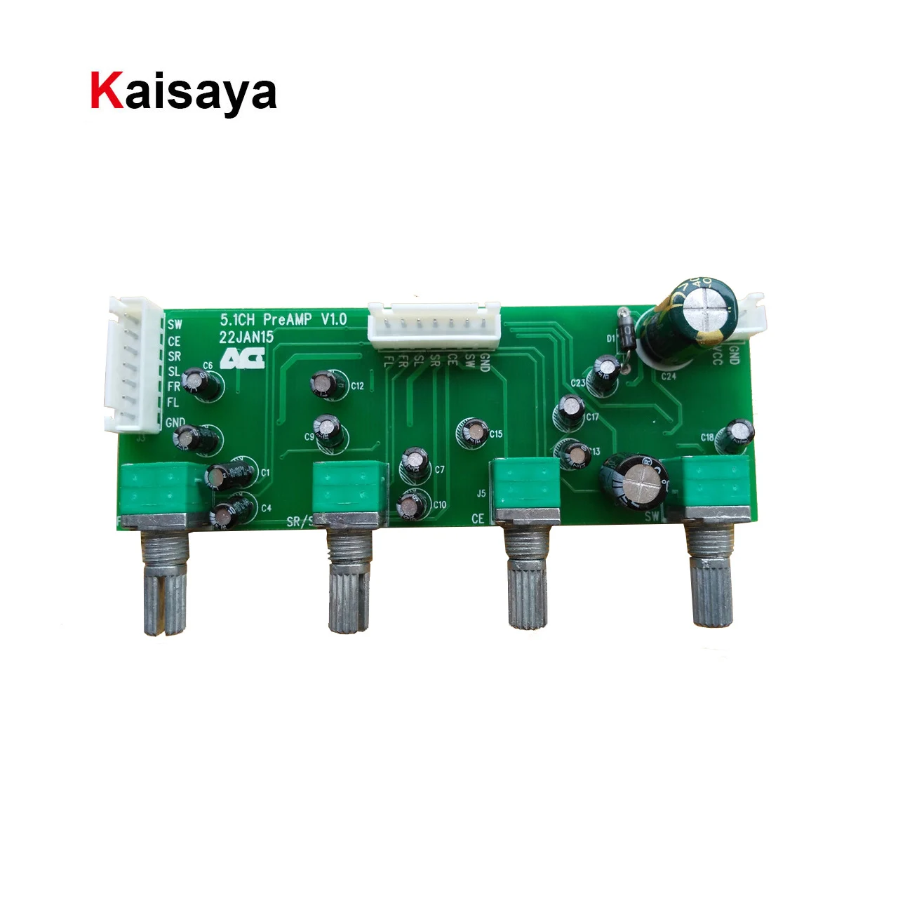 

Kaisaya 5.1 усилитель предусилитель Tone Board 6-канальный NE5532 регулятор громкости с низким проходом
