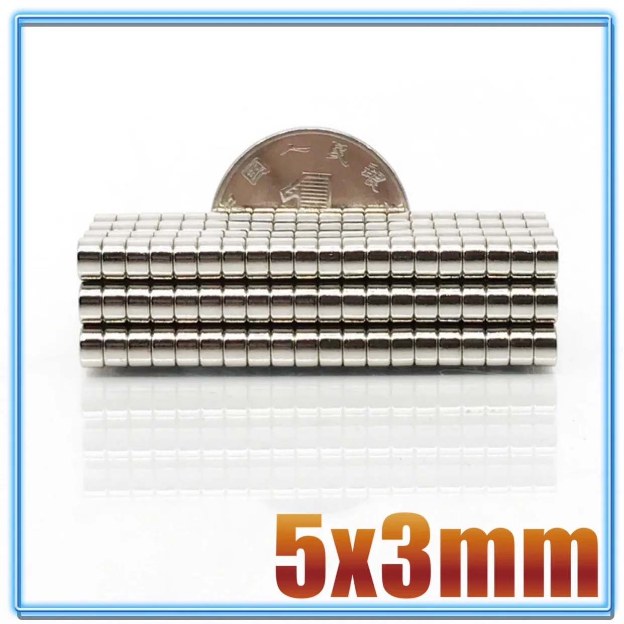 50Pcs 5x3 Neodymium Magnet 5mm x 3mm N35 NdFeB Round Super Powerful Strong Permanent Magnetic imanes Disc 5*3