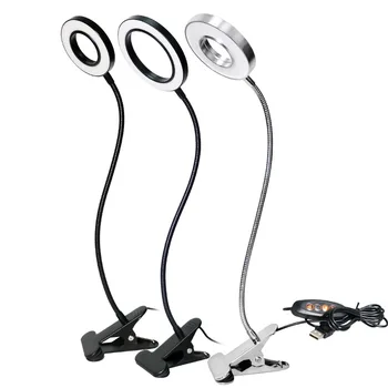 

Desk Light Table Lamp USB Clip Lamp Adjustable Light Color Eye Protection Lamp Embroidery Beauty Nail Lamp