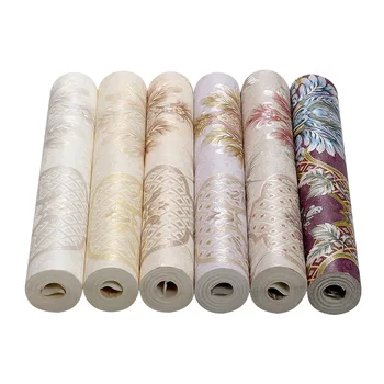 

9.5m waterproof European waterproof Damascus wallpaper for bedroom living room office kitchen wall papers home decor bedroom