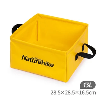 

13L Large-capacity Portable Water Container Camping Hiking Outdoor Travel Multi-functionFolding Square Barrel