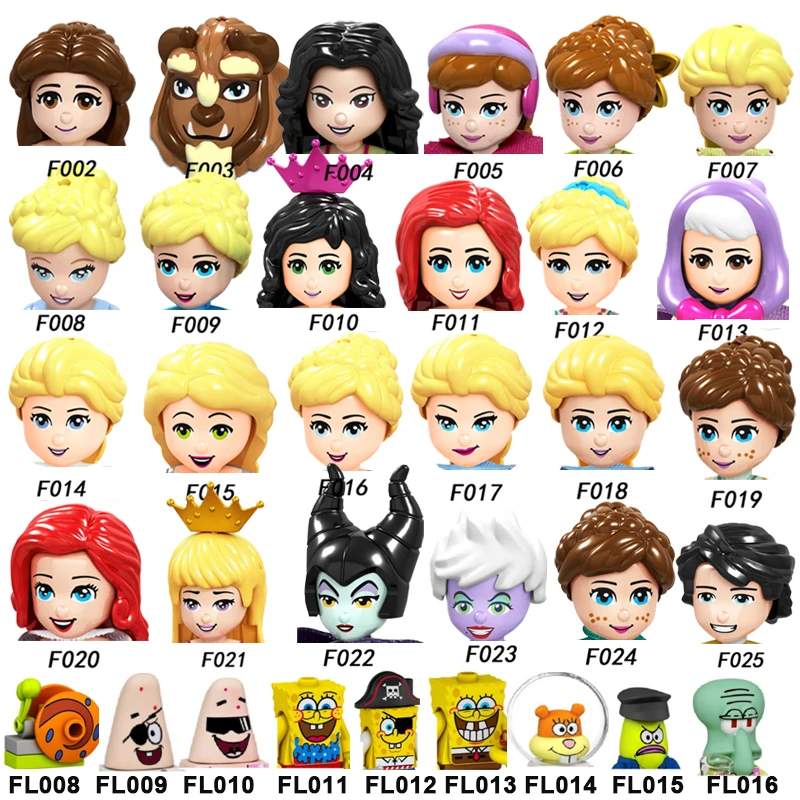 Известный фильм строительные блоки Princessed принц фигурки девушка Образовательные