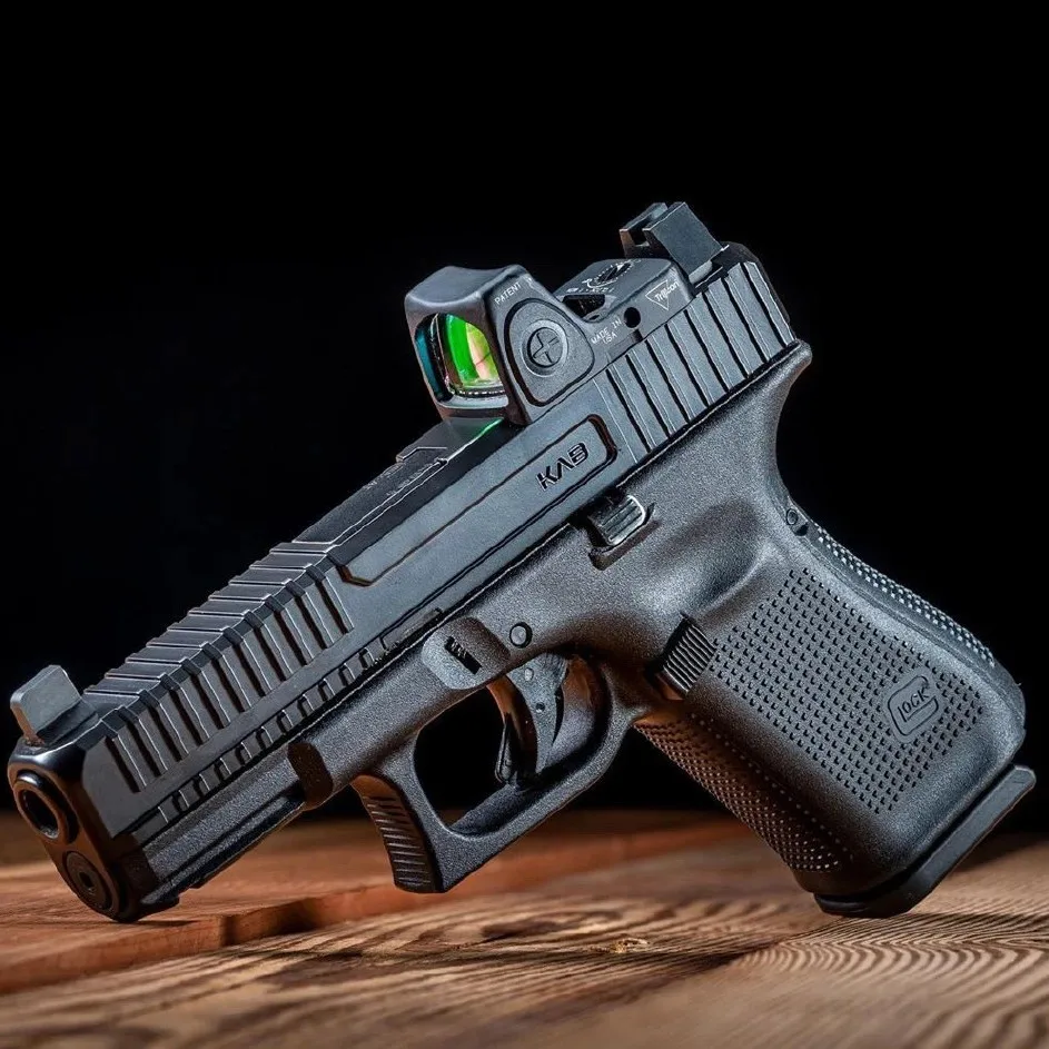 Magorui Тактический Регулируемый коллиматор Glock RMR Mini Red Dot Sight Scope|Оптические прицелы|