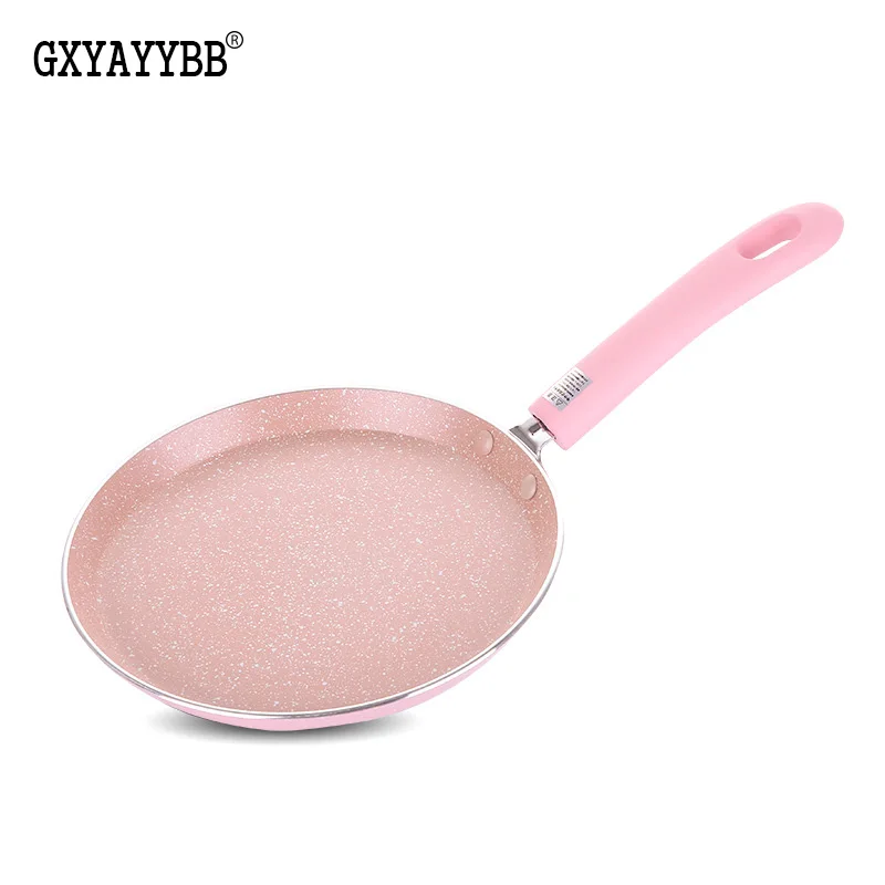 GXYAYYBB Frying Pan Aluminum Non-Stick 20/24/28cm Pizza Pancake Thousand Layer Cooker Induction Pots and Pans Flat 2019 New | Дом и сад