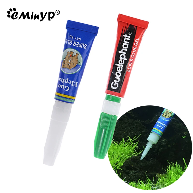 50G/100gAquarium Glue For Plants Adhesive Coral Moss Instant Glue Quick  Drying Glue For Fish Tank Repairing Ball Moss Glue - AliExpress