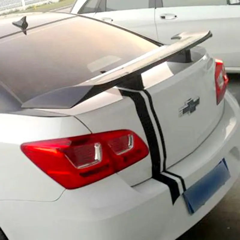 

For Chevrolet Cruze universal Spoiler ABS Material Car Rear Wing Primer Color Rear Spoiler For Chevrolet Cruze Spoiler 2009+