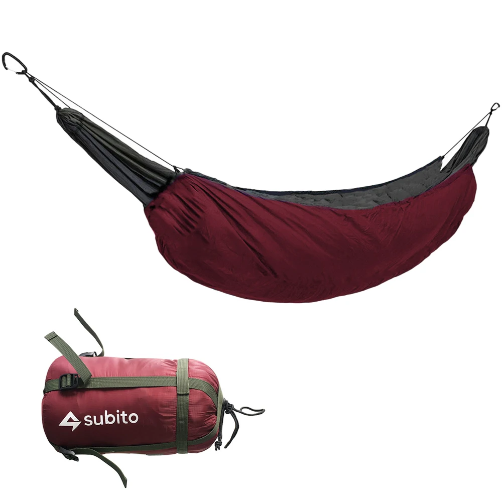 Outdoor Portable Hammock Underquilt Thermal Under Blanket Winter Warm Insulation Accessory for Camping | Спорт и развлечения