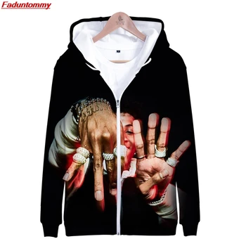 

YoungBoy Never Broke Again 3D Style Slim Fit Hoodies Zipper Fashion Trend Hoodies Sweatshirt Casual Hoodies Zipper Sweatshirt