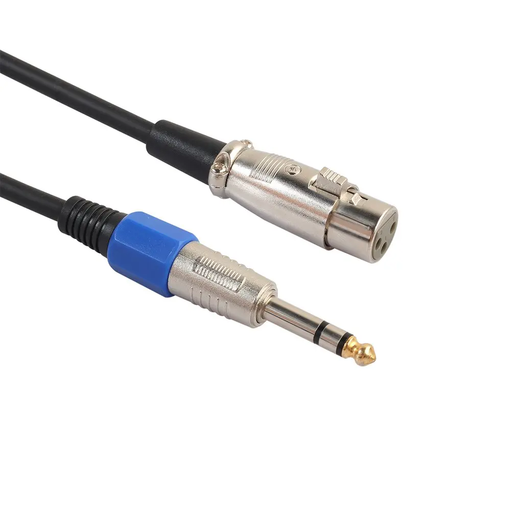 

6.35mm Jack to XLR Cable Male to Female Professional Audio Cable for Microphones Speakers Sound Consoles Amplifier 1.8m/3m
