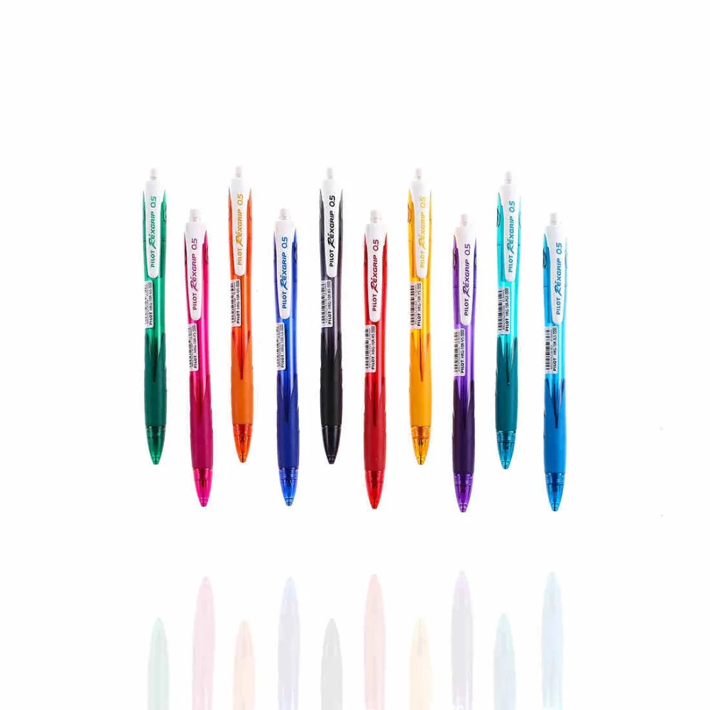 Pilot-lápiz mecánico automático, HRG-10R, 0,5mm, Japón, 10 colores, papelería para oficina y escuela
