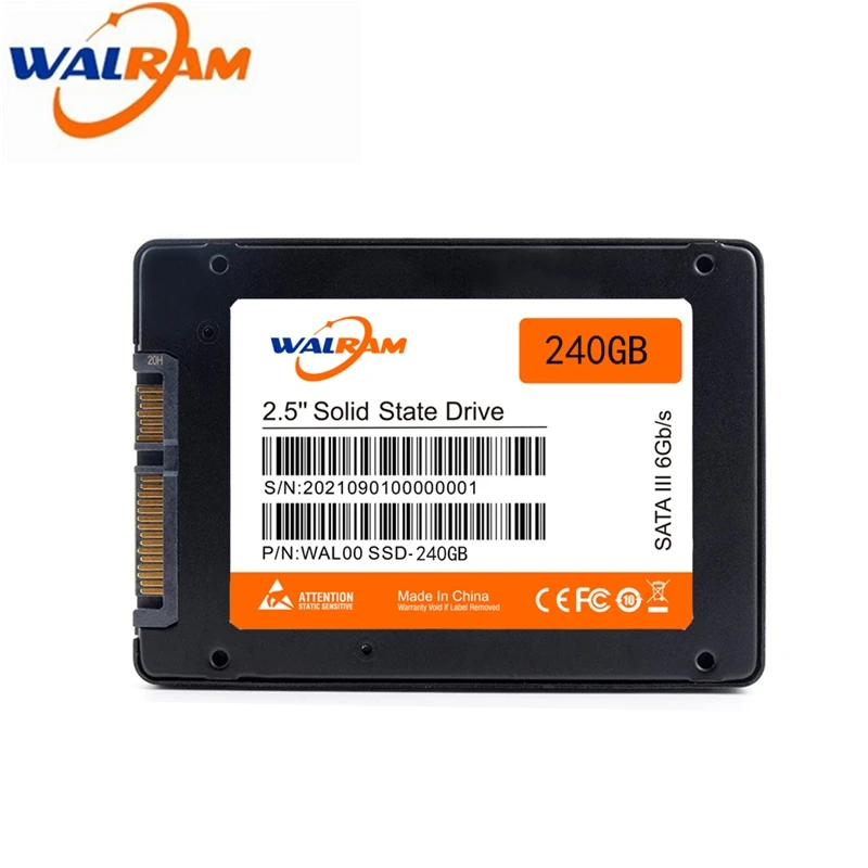 SSD-накопитель WALRAM 240/2 5 ГБ 240 дюйма | Компьютеры и офис