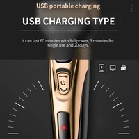 Kemei 3in1 grooming kit electric shaver for men beard hair trimmer body nose ear shaving machine face razor rechargeable 5