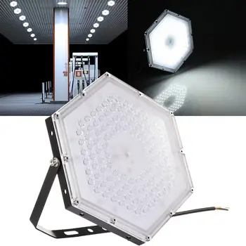

US IN STOCK! Honeycomb Mining Lamp (Bracket Type) 100W 110V Industrial Lamp