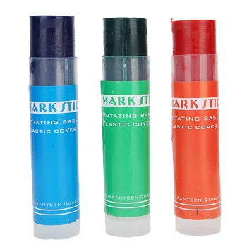 

3PCS Lipstick type rotating High Purity Paraffin Three Colours Pig Marker Animal non-toxic Marking Crayon Livestock Identify Pen