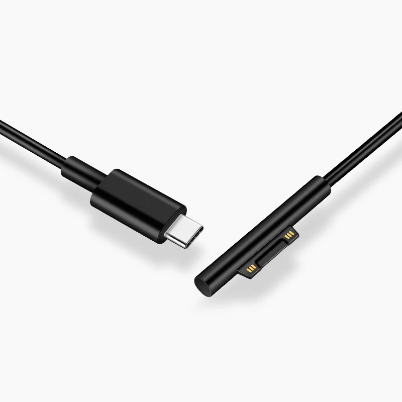HOT-1.5M USB C зарядный кабель 12 В встроенный PTC защита совместима с Surface Pro 3/4