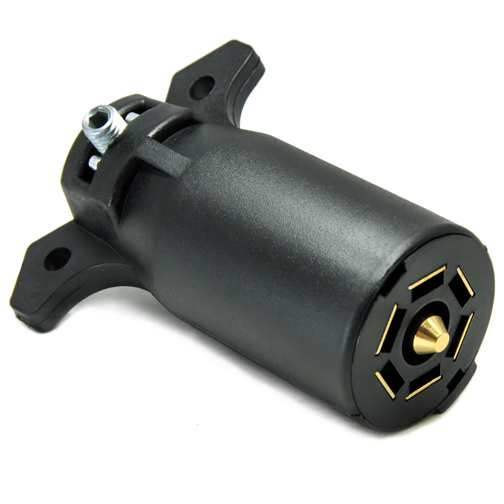 

Tirol Seven Holes Trailer Plug 7PIN America Caravan Connector 12V Trailer Connection Adapter
