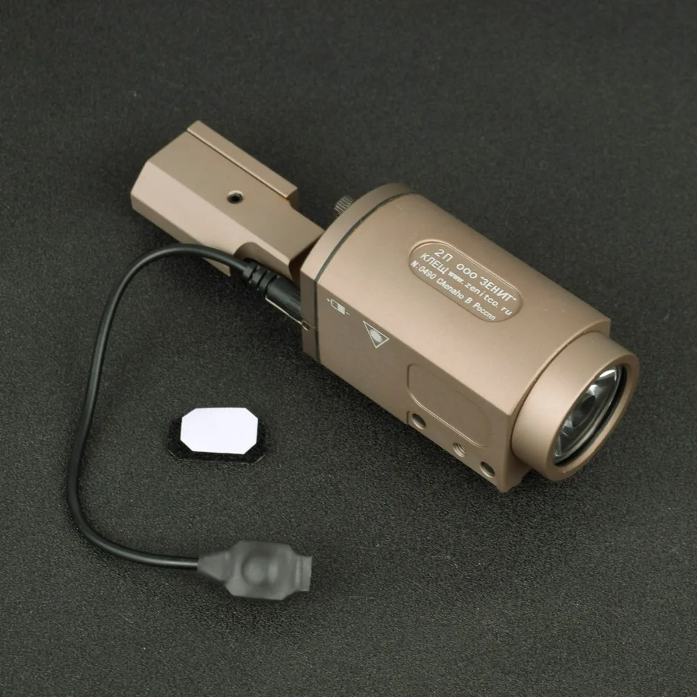 Тактический AK SD свет ZENIT 2P-KLESH AK-SD оружие Свет с дистанционным выключателем Интегрированный 20 мм Weaver Rail для охотничьих аксессуаров