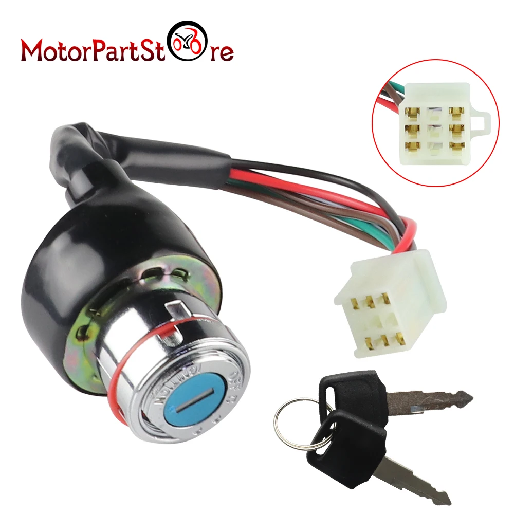 Производительность ключ зажигания 6 проводов для Kazuma Falcon Roketa 50cc 70cc 90cc 110cc 125cc мотор