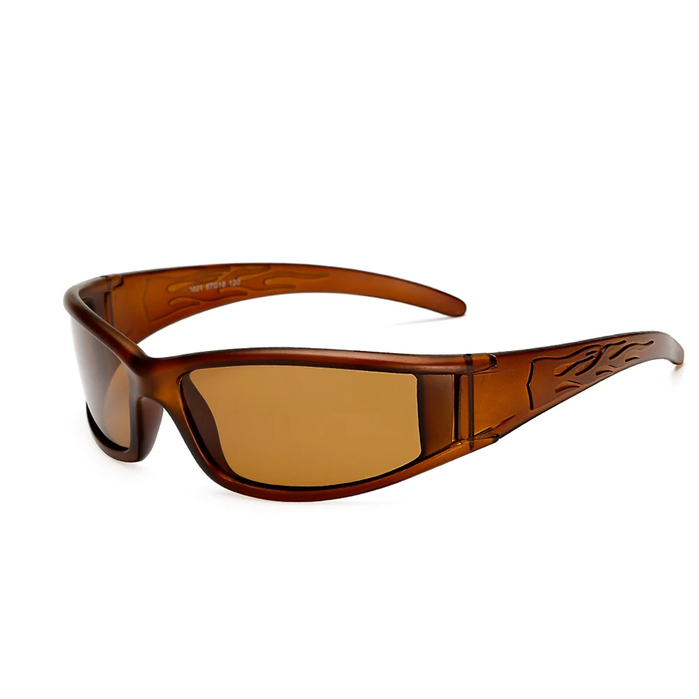 AIELBRO Polarized Sunglasses Outdoor Sports Driving Mountain-Bicycle Sun Glasses Fishing Hiking Gafas-Ciclismo Men Women Eyewear - Цвет: C05 tea