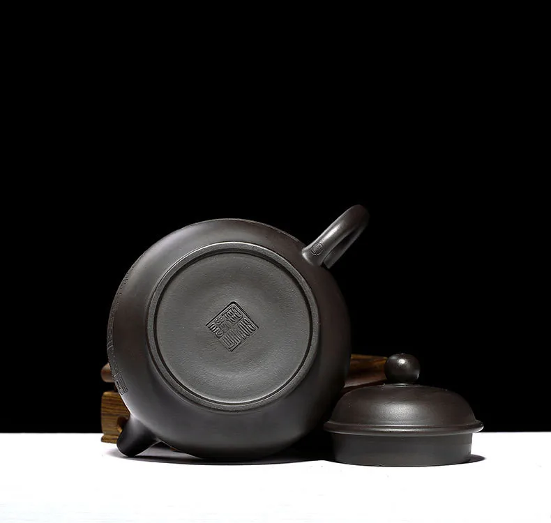 Teapot Yixing Zisha Clay Chinese Handmade Tea Pot Gongfu Tea Set 230ml High Quality New Design Safe Packaging With Gift Box
