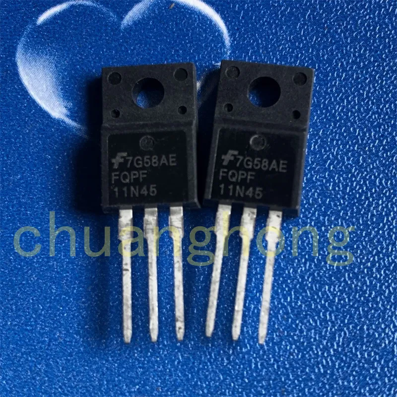 

1pcs/lot Power triode FQPF11N45 11A 450V original packing new field effect transistor TO-220F