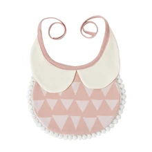 Мягкие Слюнявчики для кормления младенцев хлопковое слюнявное Полотенце Водонепроницаемый нагрудник для кормления с геометрическим принтом унисекс нагрудники для мальчиков и девочек