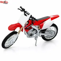 Maisto 1:12 Honda CRF450R скремблер моделирование сплав мотокросса серии оригинальный авторизованный игрушечный мотоцикл автомобиль