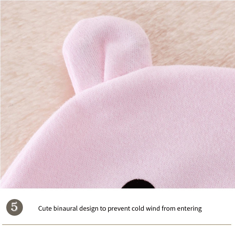 Four Seasons Kids Newborn Baby Hats 100% Cotton Cap 40 Color Cartoon Cute Printed Hat Suitable for 0-12 Months Baby Accessories