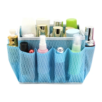 

Multifunction Cosmetic Storage Boxes Multi - pocket Cosmetic Bag Desktop Groceries Storage Containers Makeup Organizer