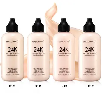 

24K Moisturizing Liquid Foundation Waterproof Beauty Lasting Oil Control No Makeup Bb Cream Lasting Makeup Concealer