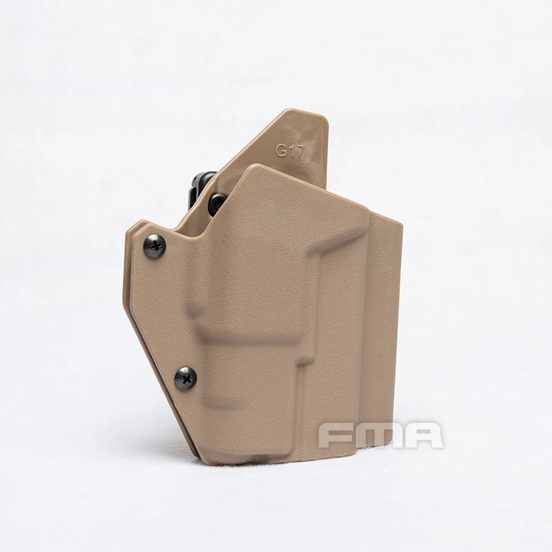 Dark Earth FMA G17S с SF легкий Подшипник кобура пистолет короткая куртка для G17& Inforce APLC свет страйкбол тактическое оборудование 1327 - Цвет: Dark Earth