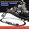 206CM Super Track Remote Control Train Add Water Smoke Light Music Puzzle Teaching Parent-Child Interaction DIY Assembly RC Toy 2